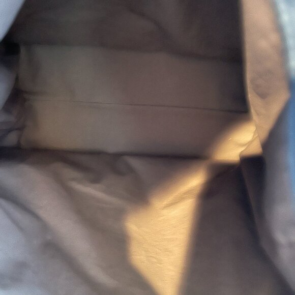 BOTTEGA VENETA Regent Intrecciato Nappa Leather Tote Bag, Blue - Preowned - Picture 12 of 16